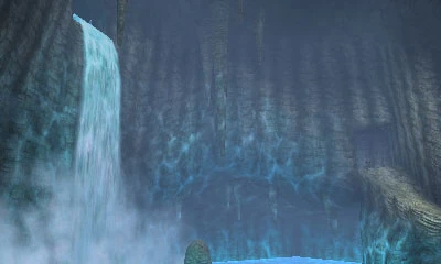 Zora's Domain waterfall